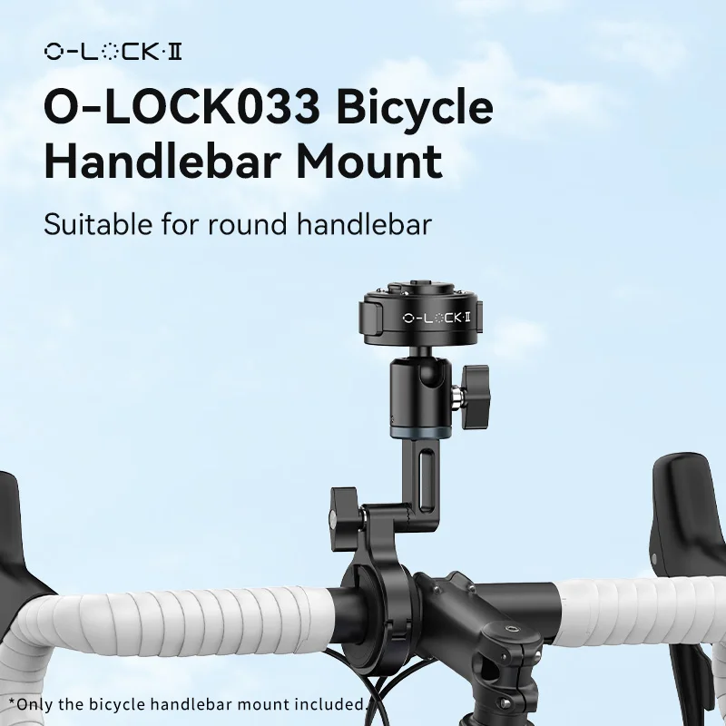 Ulanzi O-LOCK033 Soporte para manillar de bicicleta adecuado para manillar redondo para iPhone 15 Pro Pro Max para ciclismo - imagen 2