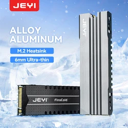 JEYI Disipador para SSD M.2 – Refrigeración NVMe con Almohadilla