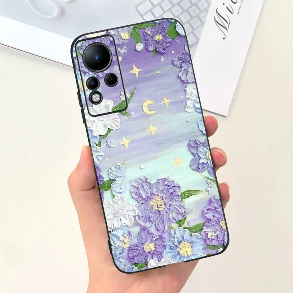 Funda trasera de silicona suave para Infinix Note 11, carcasa de TPU para Infinix Note 12 G88 Note11 Capa, X663 X663B, astronauta encantador - imagen 3