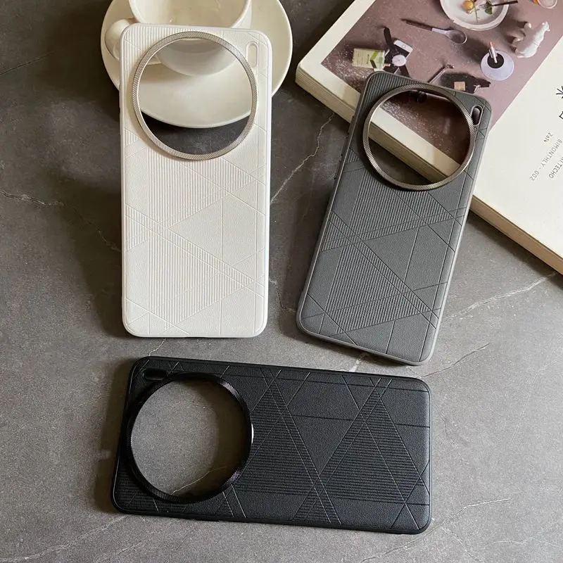 Para VIVO X200 Ultra funda dura mate diamante comprobar funda protectora trasera para VIVO X200S X200Ultra cubierta completa carcasa de teléfono - imagen 2