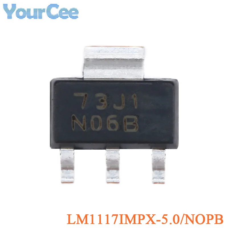 5 uds LM117IMPX-ADJ/NOPB 3,3 LM117 LM117IMPX LM1117DTX LM1117SX SOT-223 estabilización de voltaje lineal diferencial de baja presión - imagen 5
