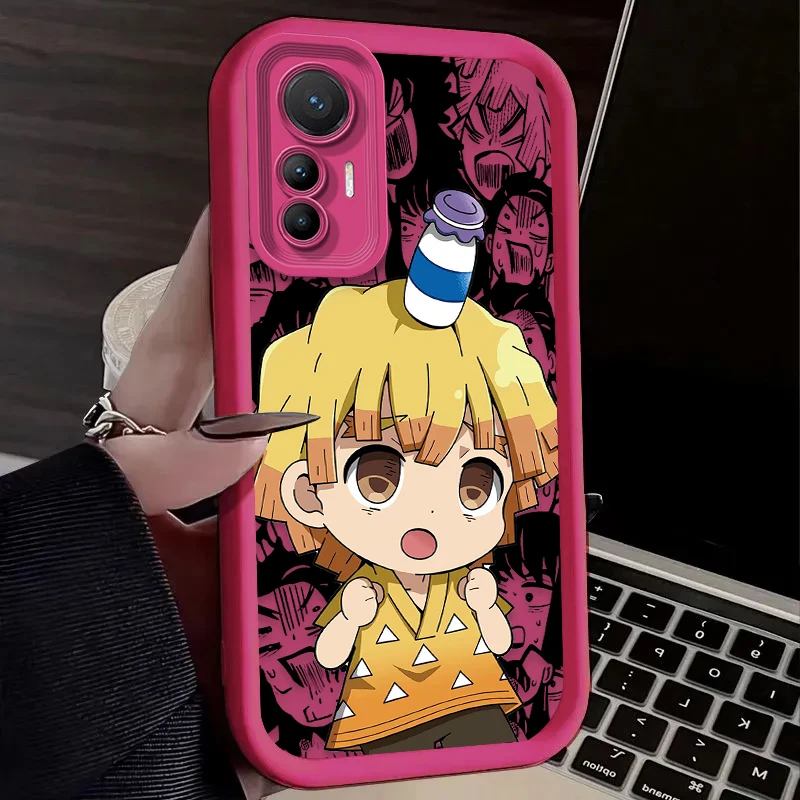 Funda de silicona suave de Anime Demon Slayer para Xiaomi, POCO X6, X5, X4, GT, X3, NFC, F3, F4, F5, F6, M5S, C65, M6 Pro, 4G, 13T, 12T, 11T, 13, 12, 11 - imagen 4