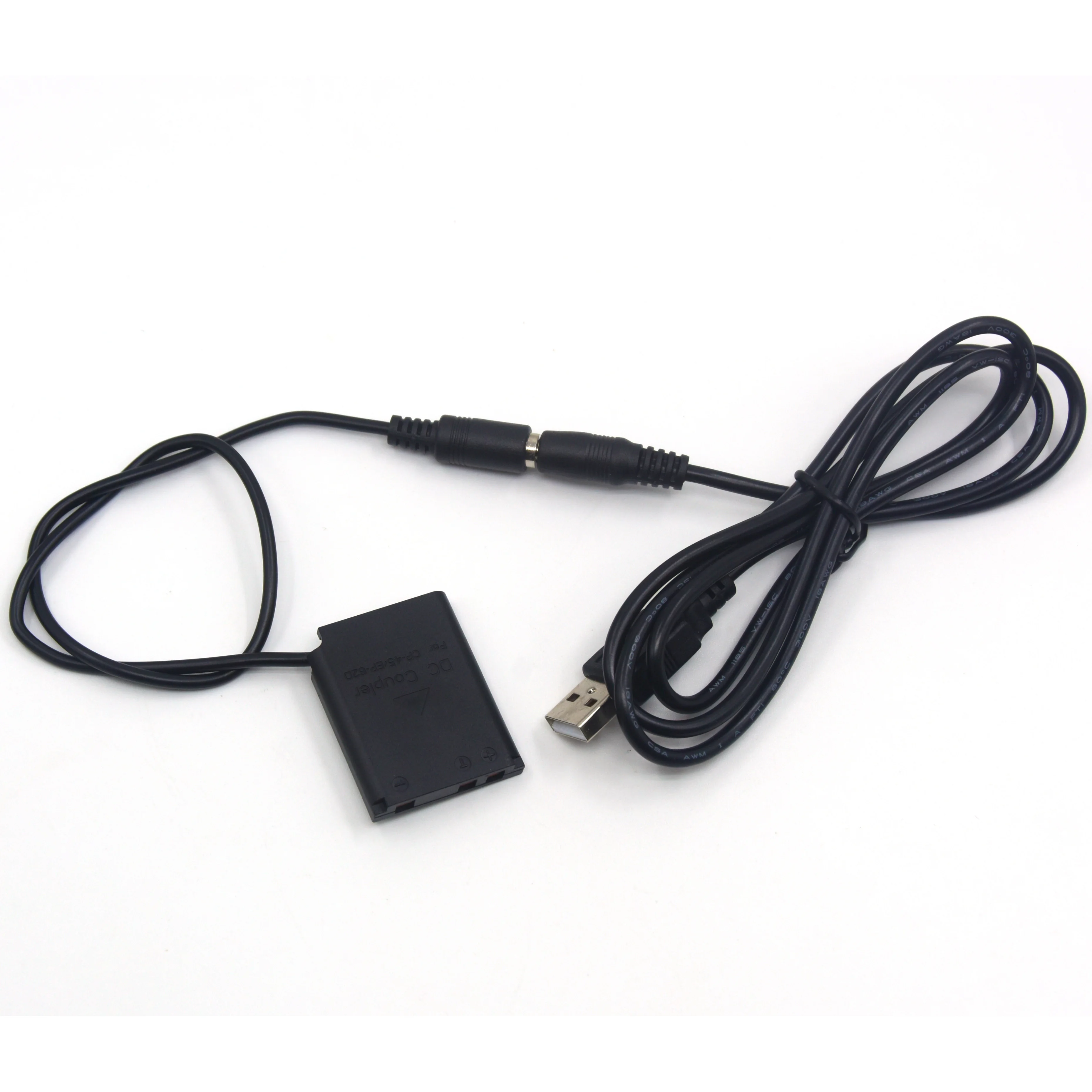 Cable USB Power Bank a 4017 + Li40B Li42B batería simulada CP-45 acoplador CC para Pentax D-Li63 Fuji NP45 Nikon EN-EL10 KLIC-7006 - imagen 5