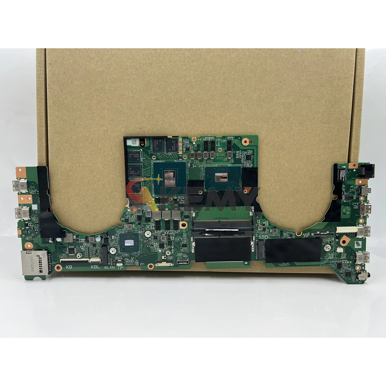 Placa base para ordenador portátil GL703VM para ASUS ROG Strix GL703V FX73V GL703GM placa base para portátil con CPU I5 I7 100% pruebas OK envío rápido - imagen 3