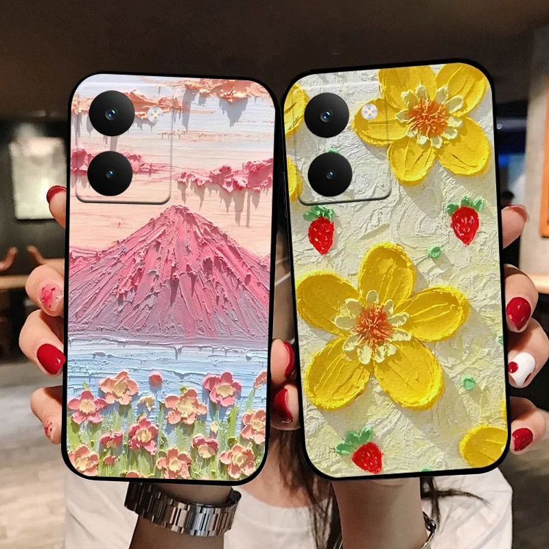 Para Realme P3 5G funda trasera de silicona suave a la moda para Realme P3 Ultra funda de teléfono Realme P3Pro etui Fundas lindos dibujos animados - imagen 3