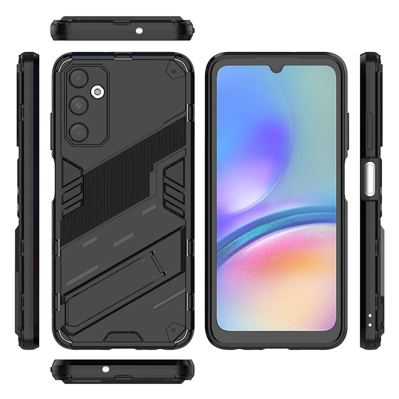 Funda de teléfono a prueba de golpes para Samsung Galaxy A04S, A13, 4G, 5G, armadura para SM-A047F, A135, A136, protección anticaída, soporte trasero - imagen 5