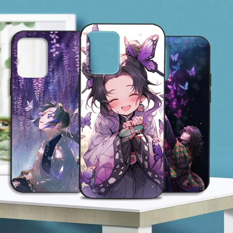 Funda Shinobu Kocho para Motorola Edge S30 30 G E20 E22s E30 E32 E32s E40 E7 Plus Power Stylus Fusion Pro G 5G funda de teléfono