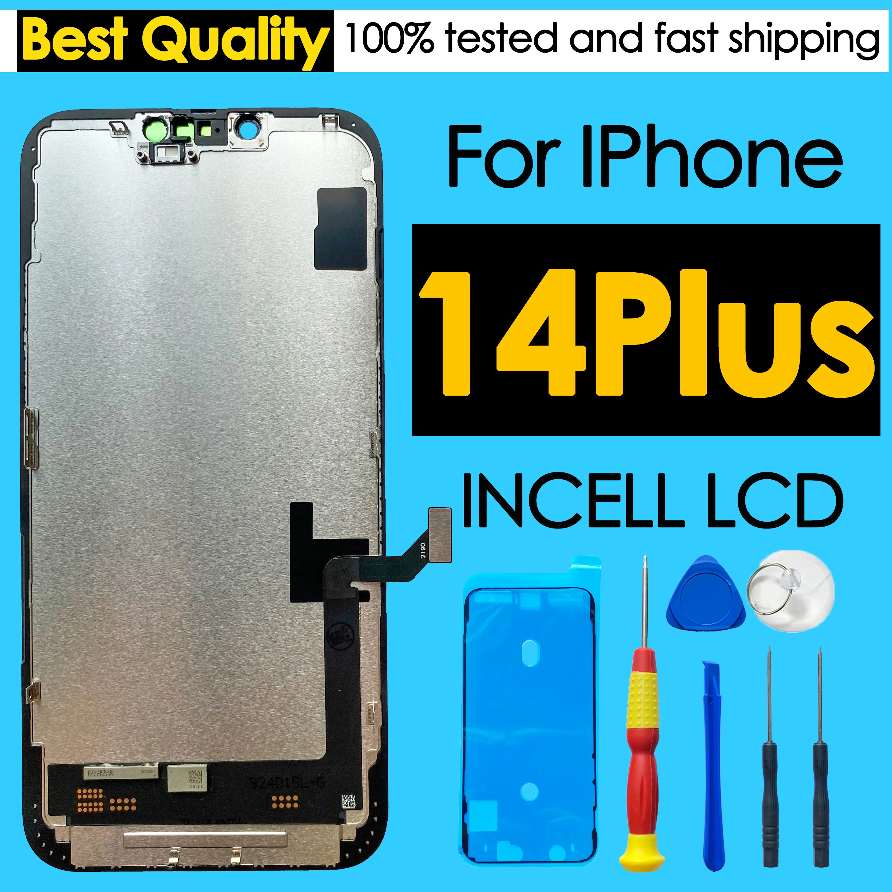 Alta calidad AAA incell LCD para iPhone 14 plus pantalla táctil 14plus reemplazo de la pantalla digitalizador piezas de reparación al por mayor - imagen 2