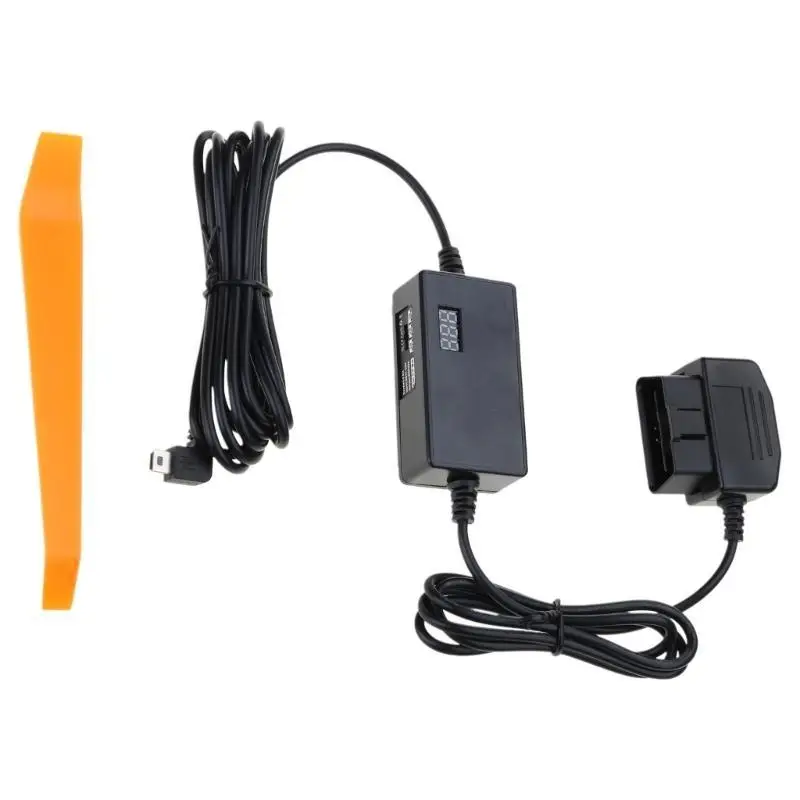 Cable alimentación Y1UB OBD para cámara Dashing, adaptador Cable alimentación OBD USB/USB C 12-24V a 5V - imagen 3