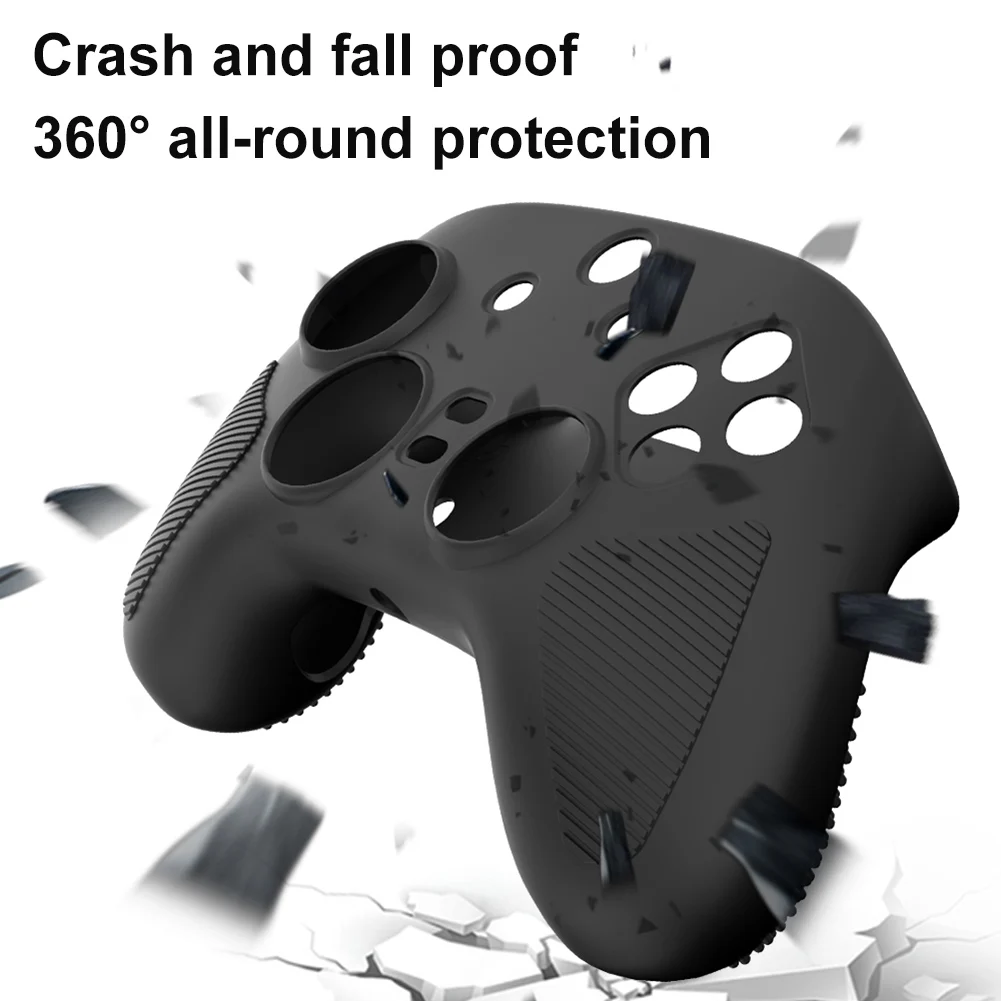 Funda de silicona para Razer Wolverine V3 Pro, funda protectora para controlador de juegos, funda de piel suave a prueba de caídas, accesorios para juegos - imagen 4