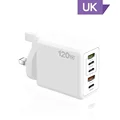 UK Plug White