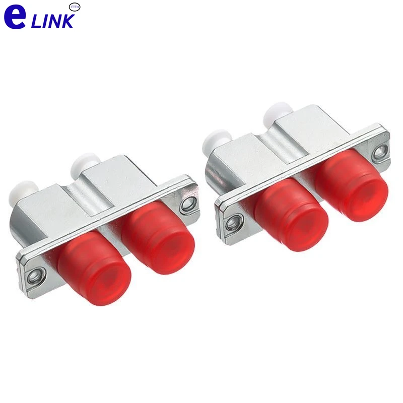 Adaptador de fibra óptica LC-ST, conector acoplador híbrido doble hembra a hembra SM MM ST-LC FTTH - imagen 3