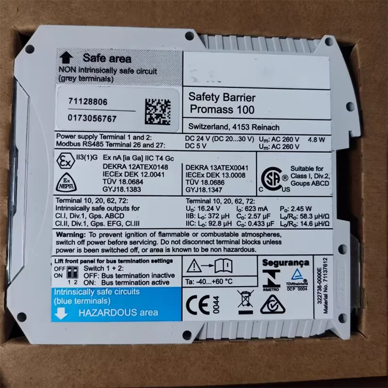 Barrera de seguridad para Endress + Hauser Promass 100 - imagen 3