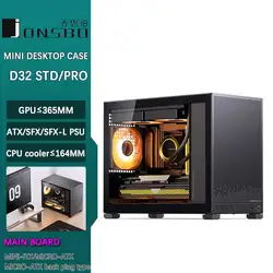 JONSBO D32 STD/PRO Mini, caja Mini-ITX/Micro-ATX para radiador de 240 mm