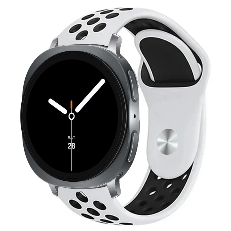 Correa de silicona transpirable para Samsung Galaxy Watch8 44mm 40mm Correa pulsera Correa para Galaxy Watch8 Classic 46mm - imagen 5