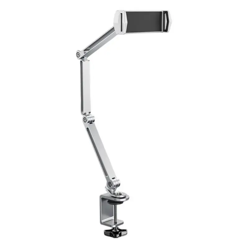 Soporte para teléfono y tableta R53C, soporte para cama, brazo largo aluminio, soporte perezoso plegable, giratorio 360 y - imagen 3