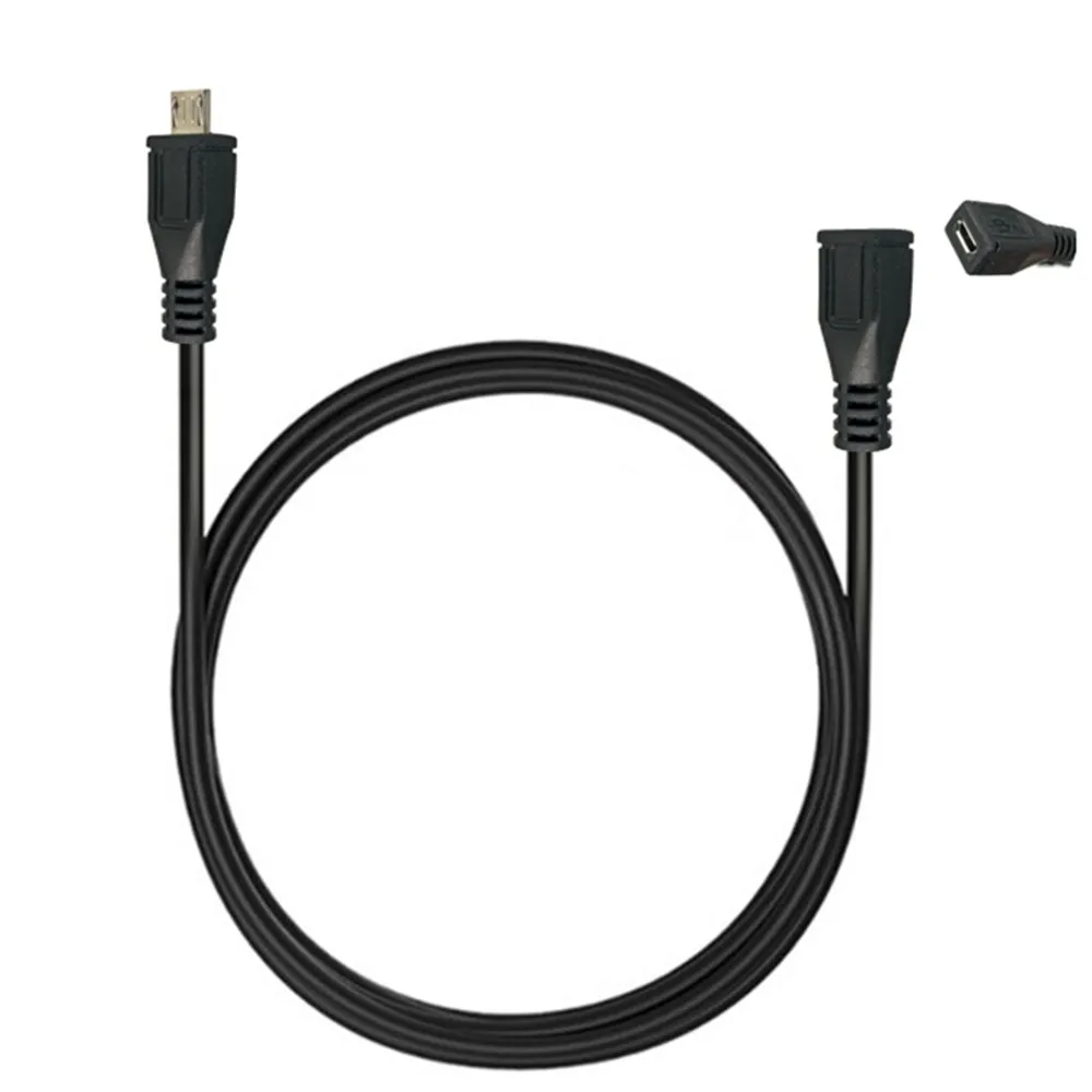0,5 M 1M 5M alta calidad M/F para Micro USB 2,0 tipo B Cable macho a hembra extensor Cable de carga buena venta