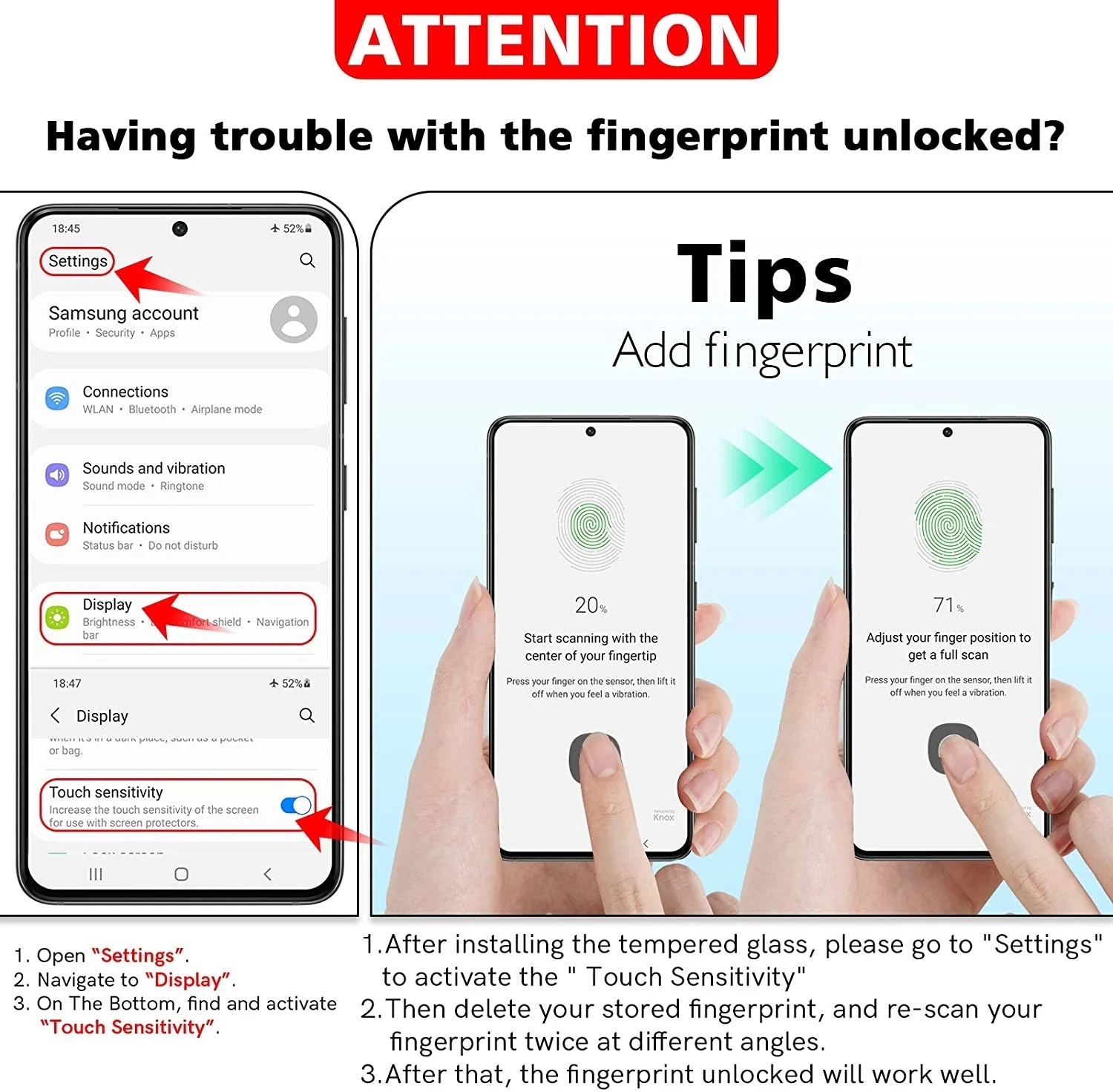 samsung s25 s24 s23 fe protector pantalla para Samsung s25 ultra s24 s23 s21 s22 plus s23 fe cristal templado galaxy s 23 accesorios protectore de pantalla para samsung s23 mica lamina vidrio Samsung s24 plus - imagen 3