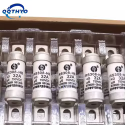 Fusible RS308-HB aR para vehículos eléctricos 750 V CC