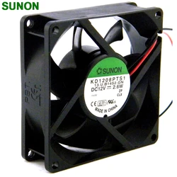 Sunon KD1208PTS1 Ventilador 8 cm 12V 37 CFM