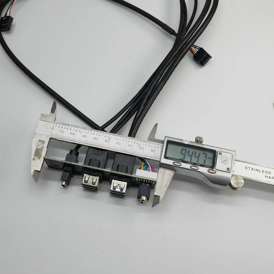 Cable extensión USB 3.0 alta velocidad con audio 3.5mm para PC - imagen 4
