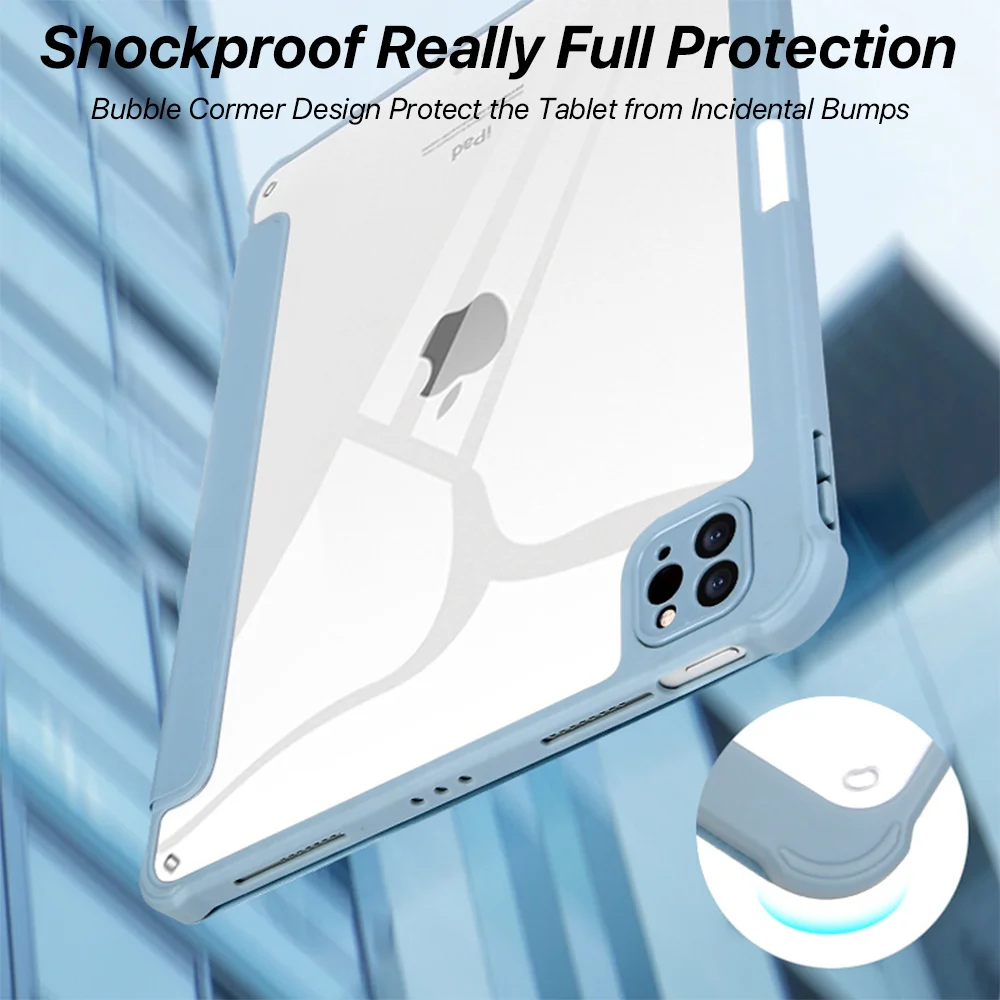 Español Funda para tableta iPad 5/6th 9,7, accesorios para iPad 10,2, 7/8/9th, 10,9, 10th, 10,9, Air4/5th Mini6 Pro 11/12.9 generación - imagen 5