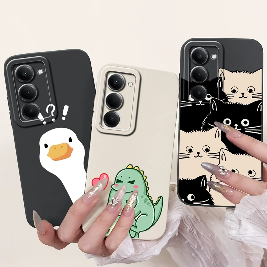Para Xiaomi Redmi 15 4G funda Redmi15 5G lindo gato astronauta cubierta de dibujos animados 6,9 ''fundas de teléfono de TPU suave para Xiaomi Redmi 15 5G Fundas - imagen 5