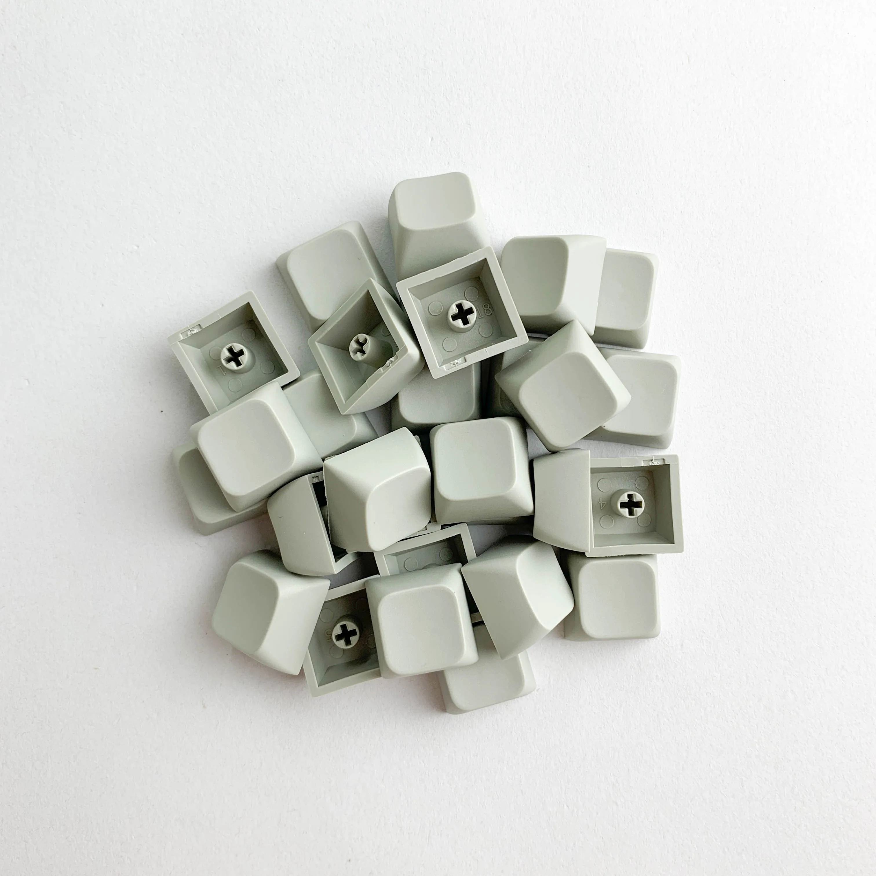 Teclas sin grabado perfil MOA/XDA Beige/color/gris teclas PBT personalizadas para teclado mecánico MX Cross accesorios regalos - imagen 3
