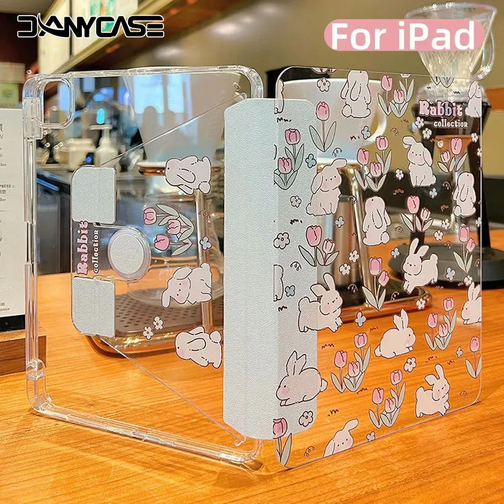 Para ipad Air 4 5 funda iPad Air 11 en M2 M3 Air 6 10.ta generación 10,9 11 13 M2 M4 11th(A16) mini 7 6 10,2 7 8 9th Pro 11 12,9 - imagen 2