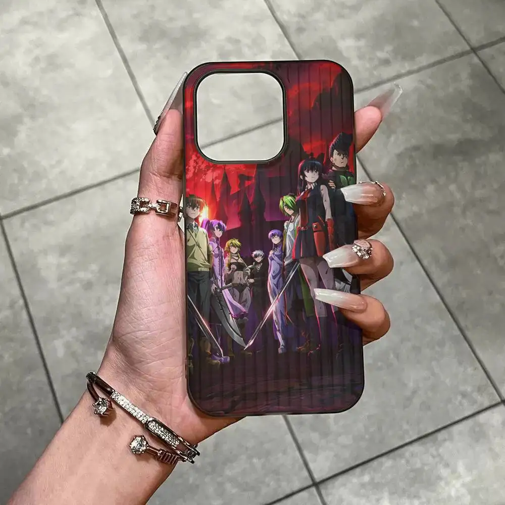 ¡Anime Akame Ga mata! Funda de teléfono con patrón corrugado para iPhone 17 Air 16 15 14 13 Plus Pro Max, cubierta mate a prueba de golpes - imagen 5