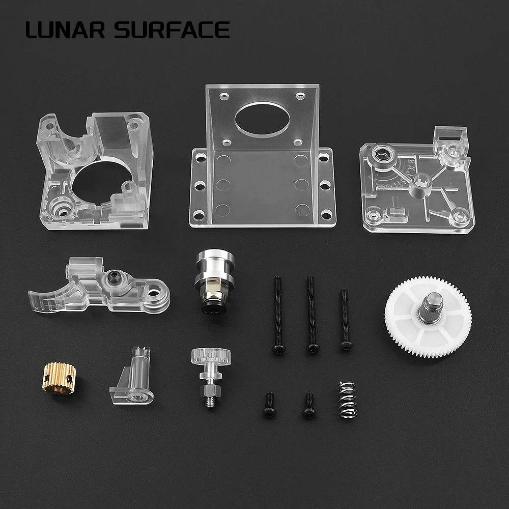 Piezas de impresora LS-3D, extrusora Titan E3d V6, extremo caliente, accionamiento directo de corto alcance, filamento de 1,75mm, reemplaza extrusora MK8/CR10 - imagen 4