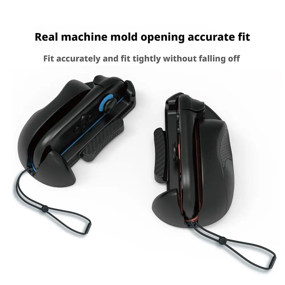 2 uds controlador de juegos funda de agarre para ratón para NS Switch 2 Joy Con izquierda derecha Gamepad soporte para ratón para Switch 2 Accesorios
