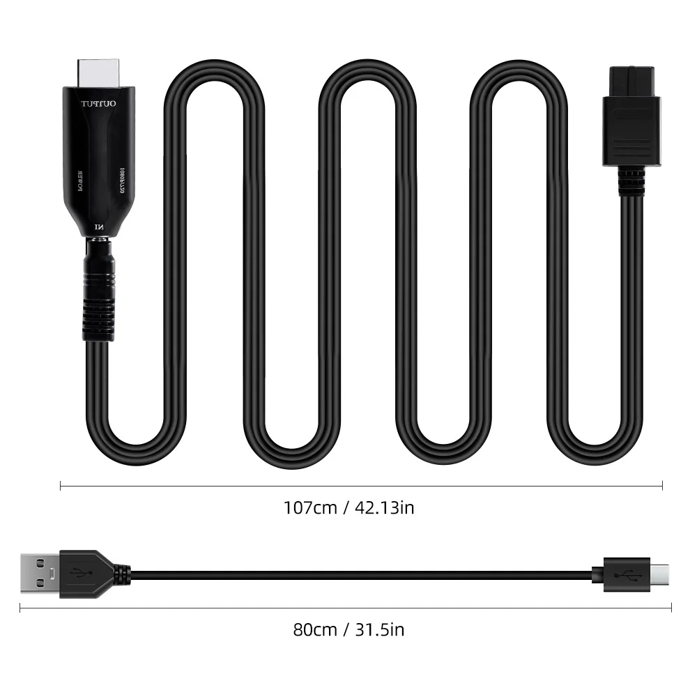 Para convertidor N64 a HDMI para GameCube SNES N64 a HDMI Cable adaptador Plug to Play 720P 1080P accesorios de Cable completamente Digital - imagen 5