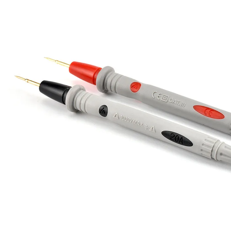 Multímetro de prueba, Cable de alambre AC DC Digital 1000V 20A 10A, aguja de punta fina CAT III, sondas de medición, bolígrafo, probador de puntas de alambre - imagen 3
