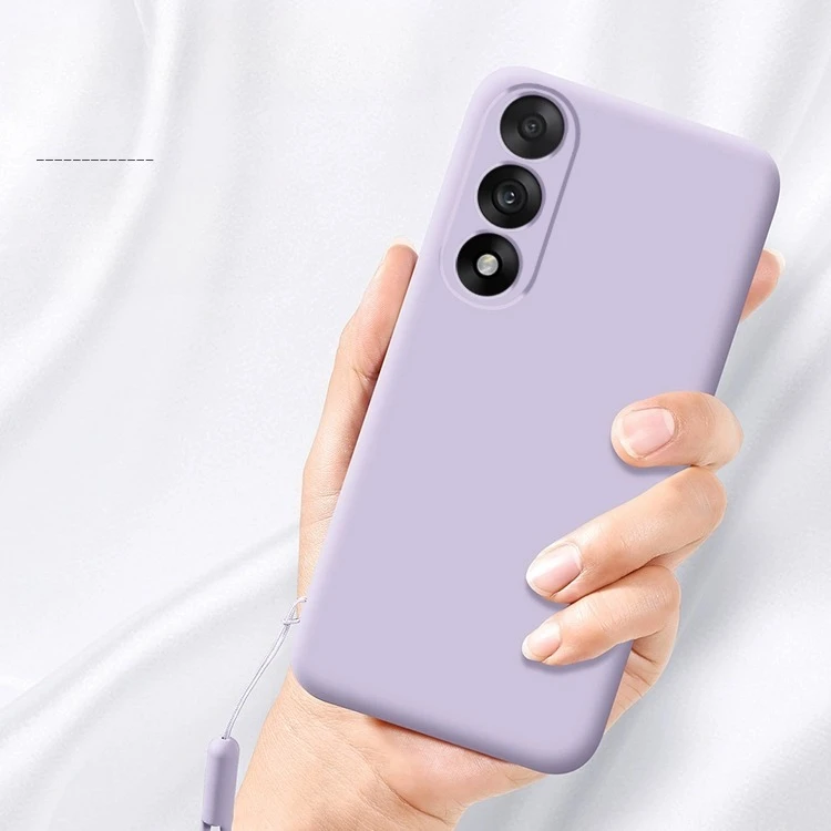 Funda de teléfono de silicona líquida para Oneplus nord 5, carcasa mate para One Plus Nord CE5, correa de parachoques a prueba de golpes, funda trasera con armadura - imagen 4