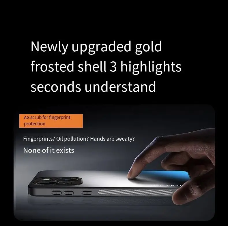 Para Xiaomi Redmi Note 14 funda dura AG mate funda protectora trasera magnética para Redmi Note 14 Pro Plus Note14 4G carcasa de teléfono - imagen 3