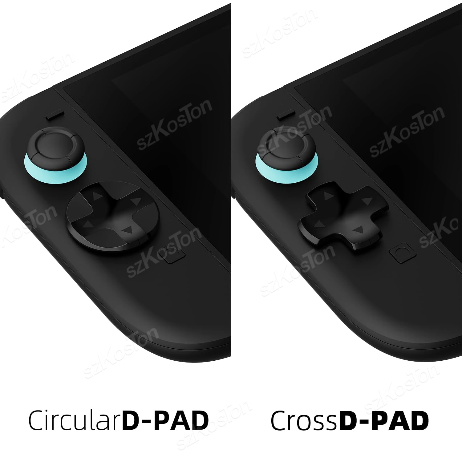 Juego de tapas de botón D-Pad para controlador Joy-Con Switch 2, cubierta de botón direccional y A/B/X/Y para accesorios de consola de juegos Switch2 - imagen 4