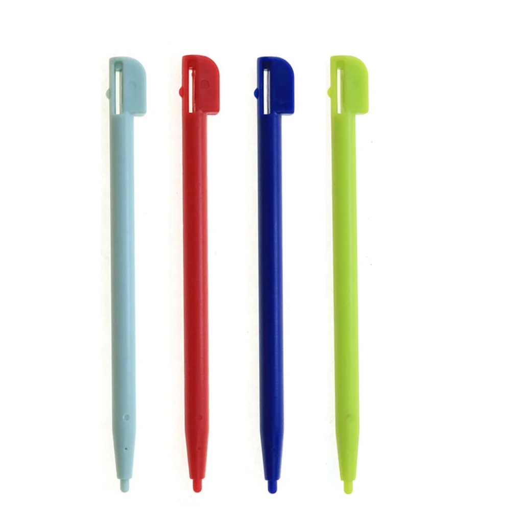 Bolígrafo de pantalla táctil de plástico multicolor 2 en 1, 10 colores, lápiz óptico portátil, juego de bolígrafo táctil para NDSL DS LITE con correa de mano - imagen 5