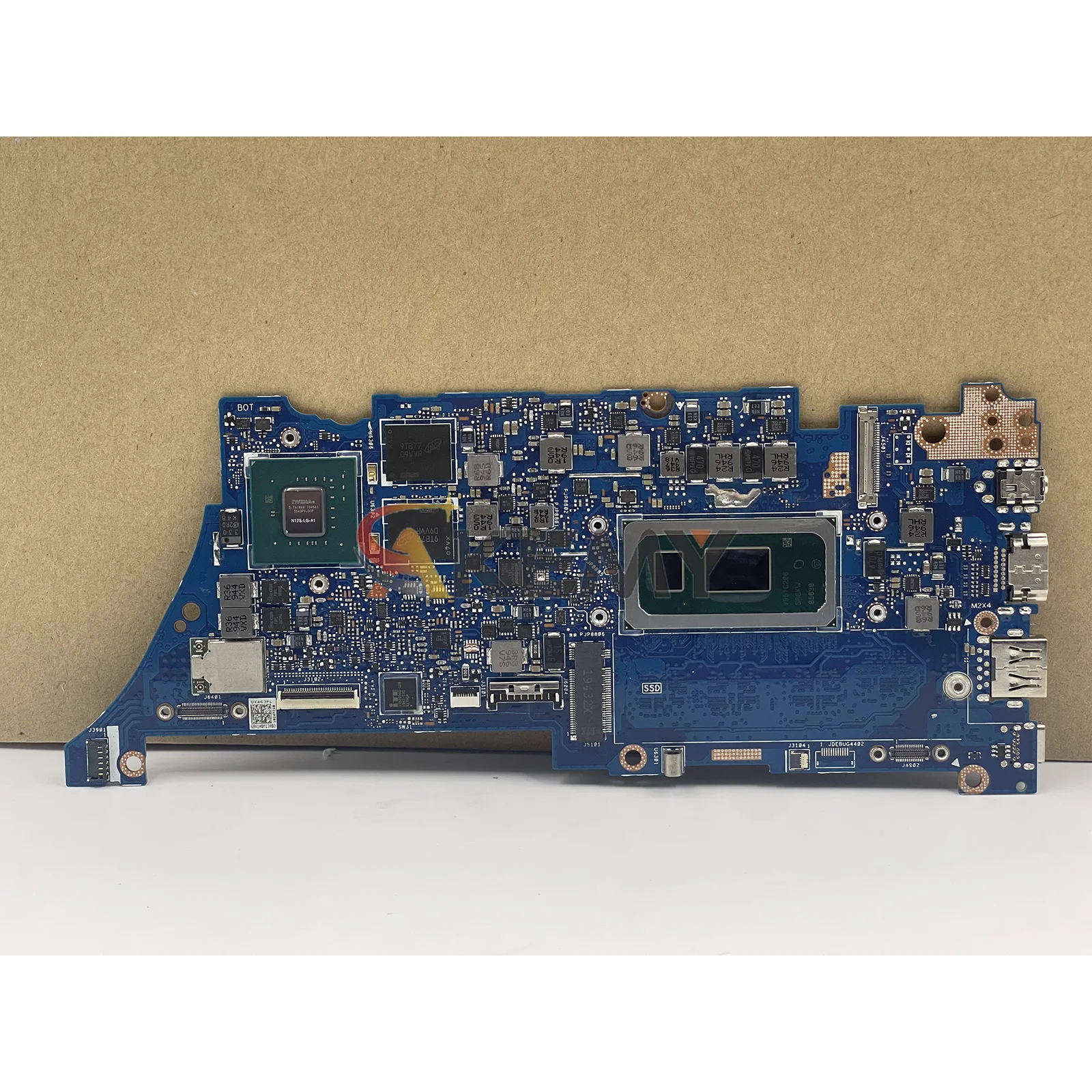 Placa base para ordenador portátil UX334FL para ASUS ZenBook UX334F U3600F UX463FL U4600F UX334FL con placa base de 10. a generación I3 i5 i7 100% pruebas OK - imagen 3