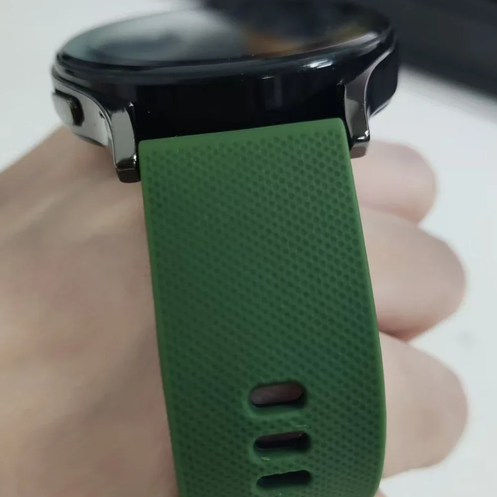 Correa de silicona de 20mm y 22mm para COROS PACE 3 2, pulsera de repuesto para COROS APEX 46mm 42mm/APEX 2 2Pro, correa de reloj suave deportiva Vintage - imagen 4