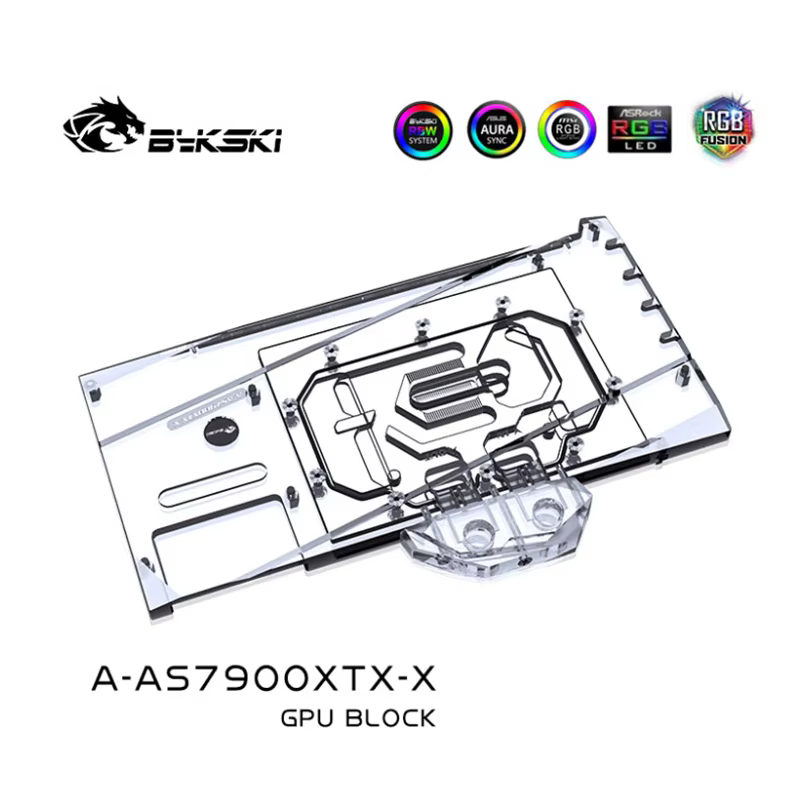 Bykski Bloque Agua Cobre ASUS TUF Radeon RX 7900 XT XTX RGB - imagen 4