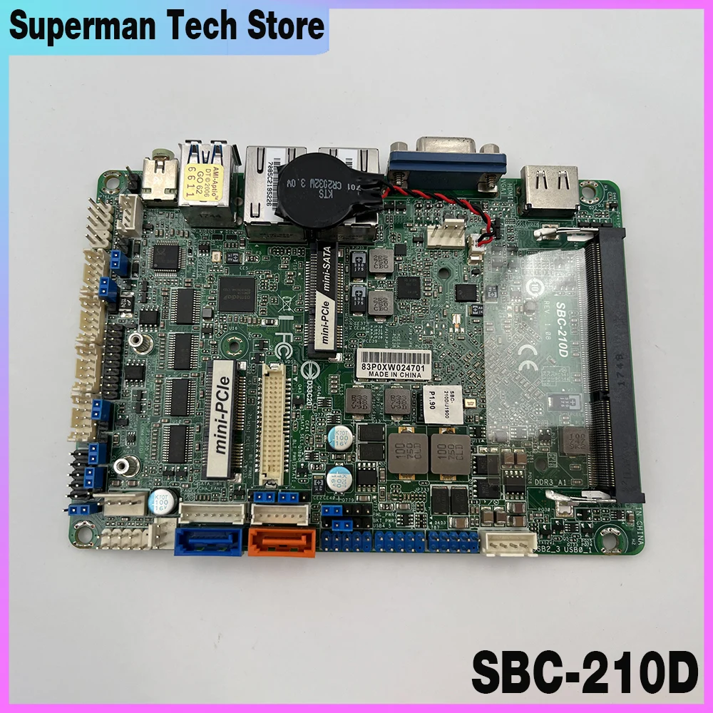 SBC-210 para placa base Industrial Asrock integrada 3,5 Atom Baytrail J1900 SBC-210D - imagen 2