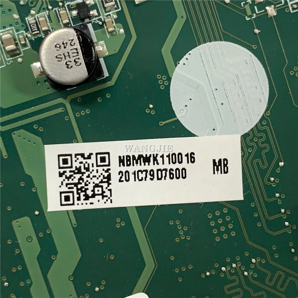 Para la placa base del ordenador portátil Acer Aspire E5-522 DA0ZRZMB6D0 NBMWK11001 W/A8-7410 CPU 100% completamente probado - imagen 3