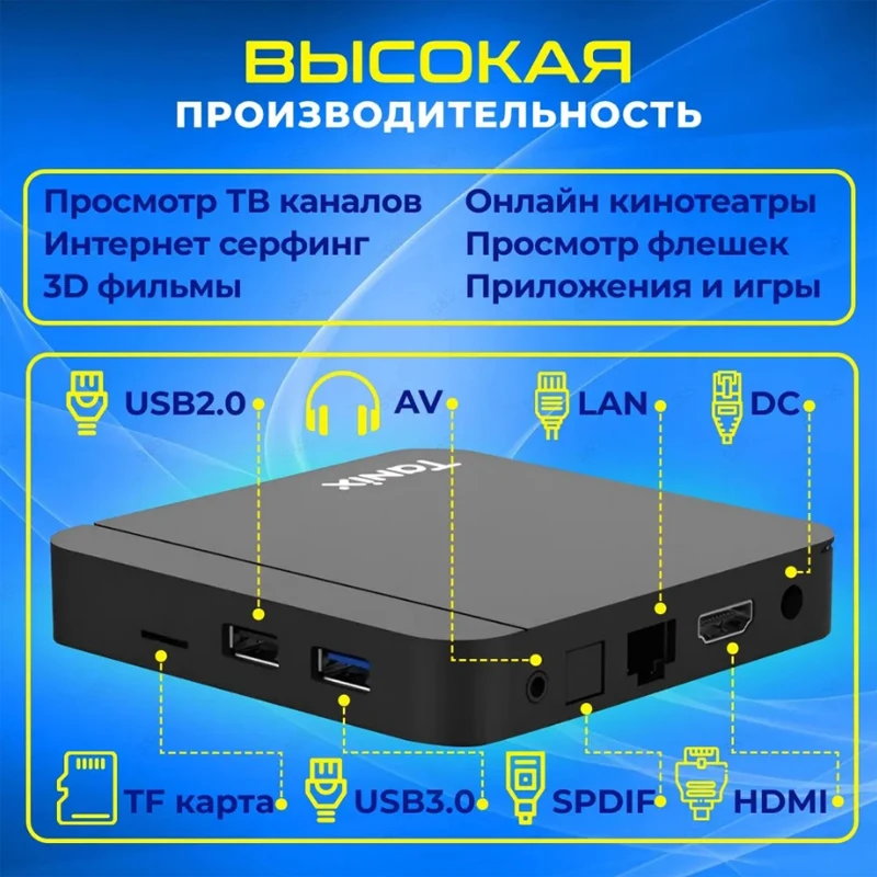 Original Tanix W2 Android 11 TV Box Amlogic S905W2 4G / 64G AV1 BT 2,4G y 5G Dual Wifi 4K reproductor multimedia inteligente - imagen 4