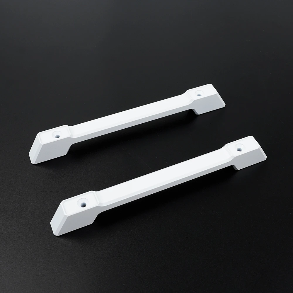 IceManCooler SSUPD Meshliciou Soporte elevador debajo del chasis Soporte para pies elevados, aleación de aluminio, blanco, negro - imagen 3