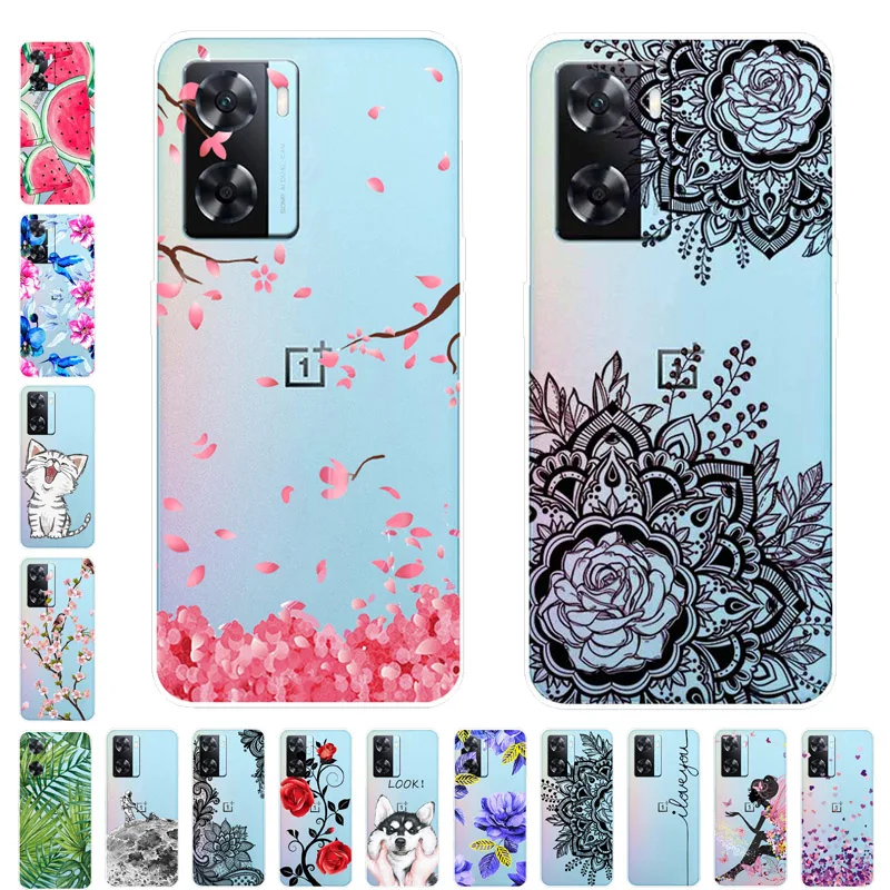 Funda de teléfono para OnePlus Nord N20 SE, carcasa transparente de funda de silicona TPU suave para OnePlus Nord N20 SE, N20SE, CPH2469, Capa pintada