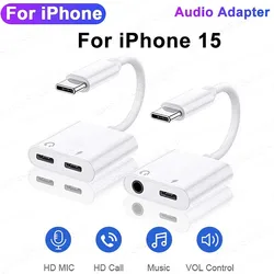Adaptador USB-C a Jack 3,5 mm para iPhone Xiaomi Samsung