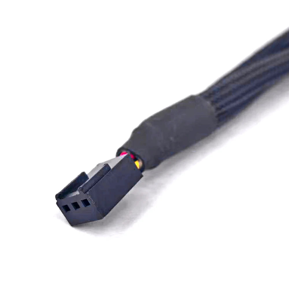 Ventilador 3 pines 12V - Cable PWM 1-4 vías y divisor Y - 22AWG PC - imagen 4