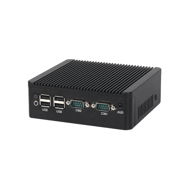 Helorpc Mini PC industrial N2840/J2900 compatible con WIN10 LINUX con 2xGigabit LAN 5xUSB2.0 1xUSB3.0 4xDB9 COM 1xHDMI 1xVGA computadora - imagen 4