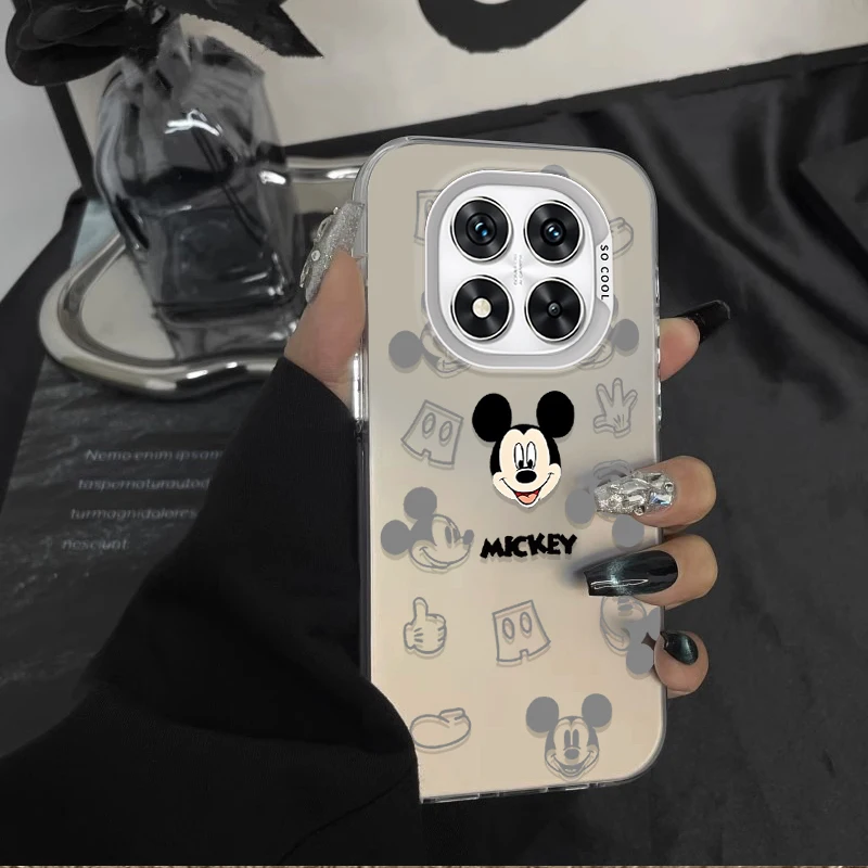 Funda de Mickey Minnie de Disney para Xiaomi Redmi Note 14 13 12 10 Pro Plus 11S 14C 13C 12C 9C 11S K70 K60 A2 A1 Turbo 4 cubierta acrílica - imagen 2